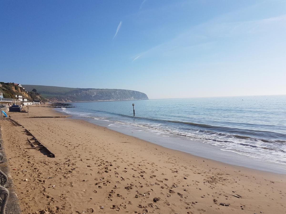 Ferienwohnung Hightide - 2 Bed With Parking, Balcony & Sea View. Swanage Exterior foto