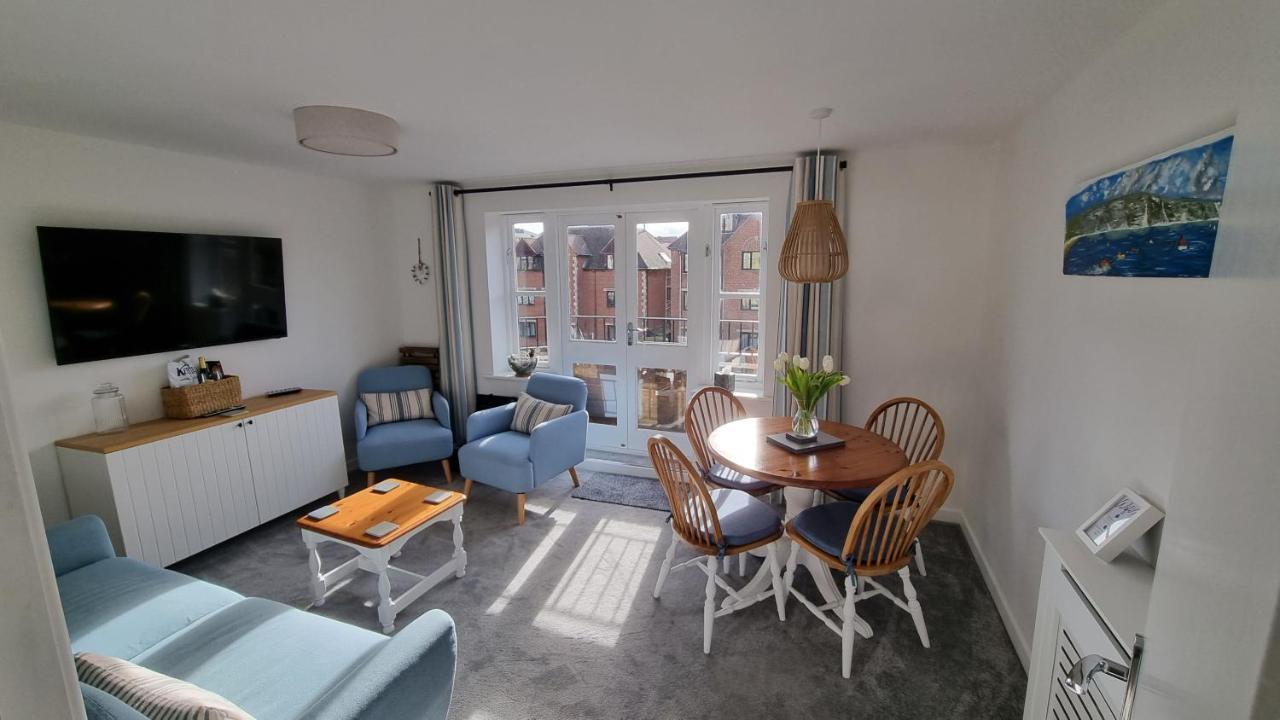 Ferienwohnung Hightide - 2 Bed With Parking, Balcony & Sea View. Swanage Exterior foto