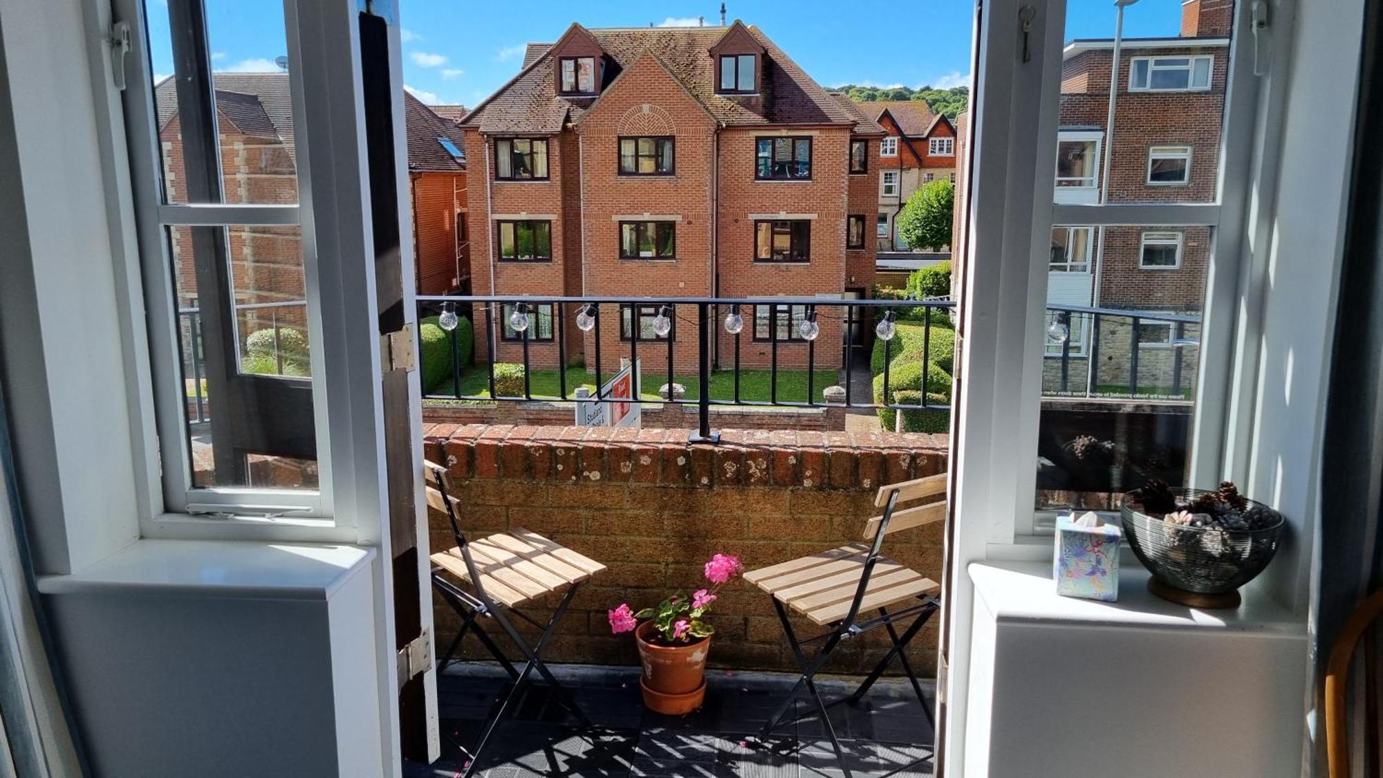 Ferienwohnung Hightide - 2 Bed With Parking, Balcony & Sea View. Swanage Exterior foto