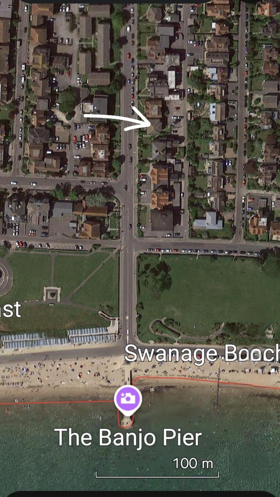 Ferienwohnung Hightide - 2 Bed With Parking, Balcony & Sea View. Swanage Exterior foto