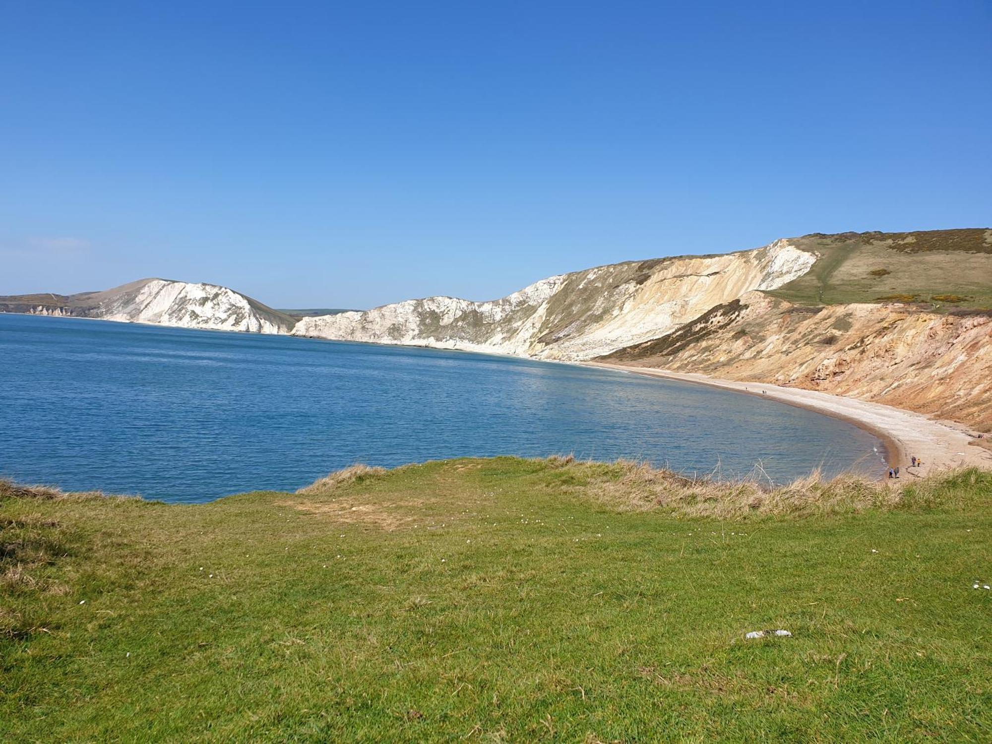 Ferienwohnung Hightide - 2 Bed With Parking, Balcony & Sea View. Swanage Exterior foto