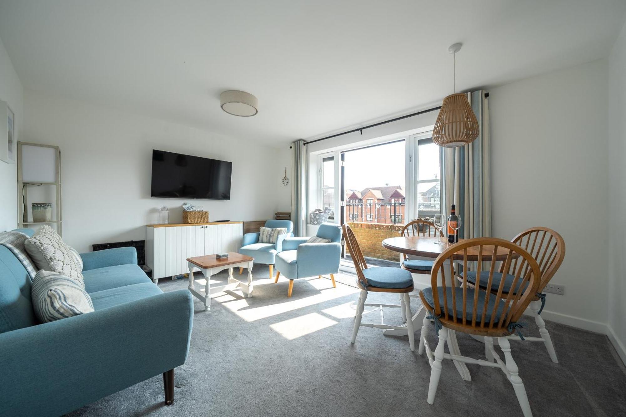 Ferienwohnung Hightide - 2 Bed With Parking, Balcony & Sea View. Swanage Exterior foto